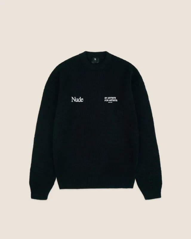 CULT KNIT SWEATER BLACK sold by Nude Project