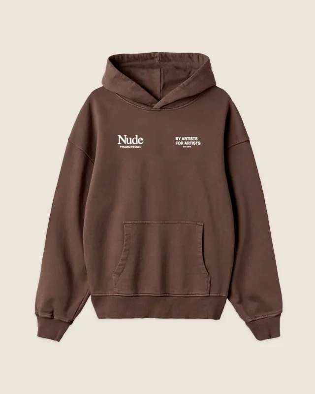 CULT HOOD BROWN sold by Nude Project