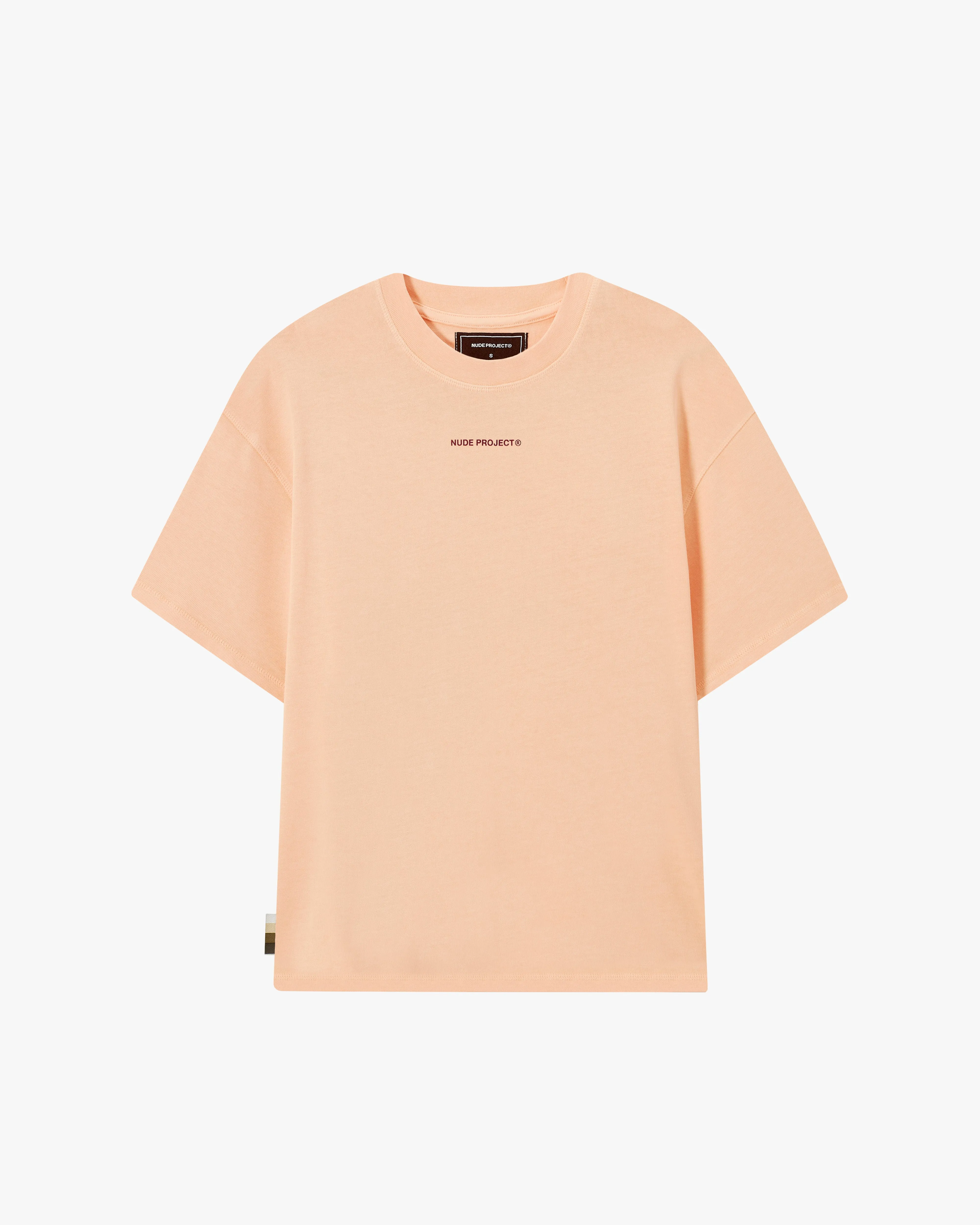 CULT*TEE GARMENT DYE PEACH sold by Nude Project product image thumbnail 3