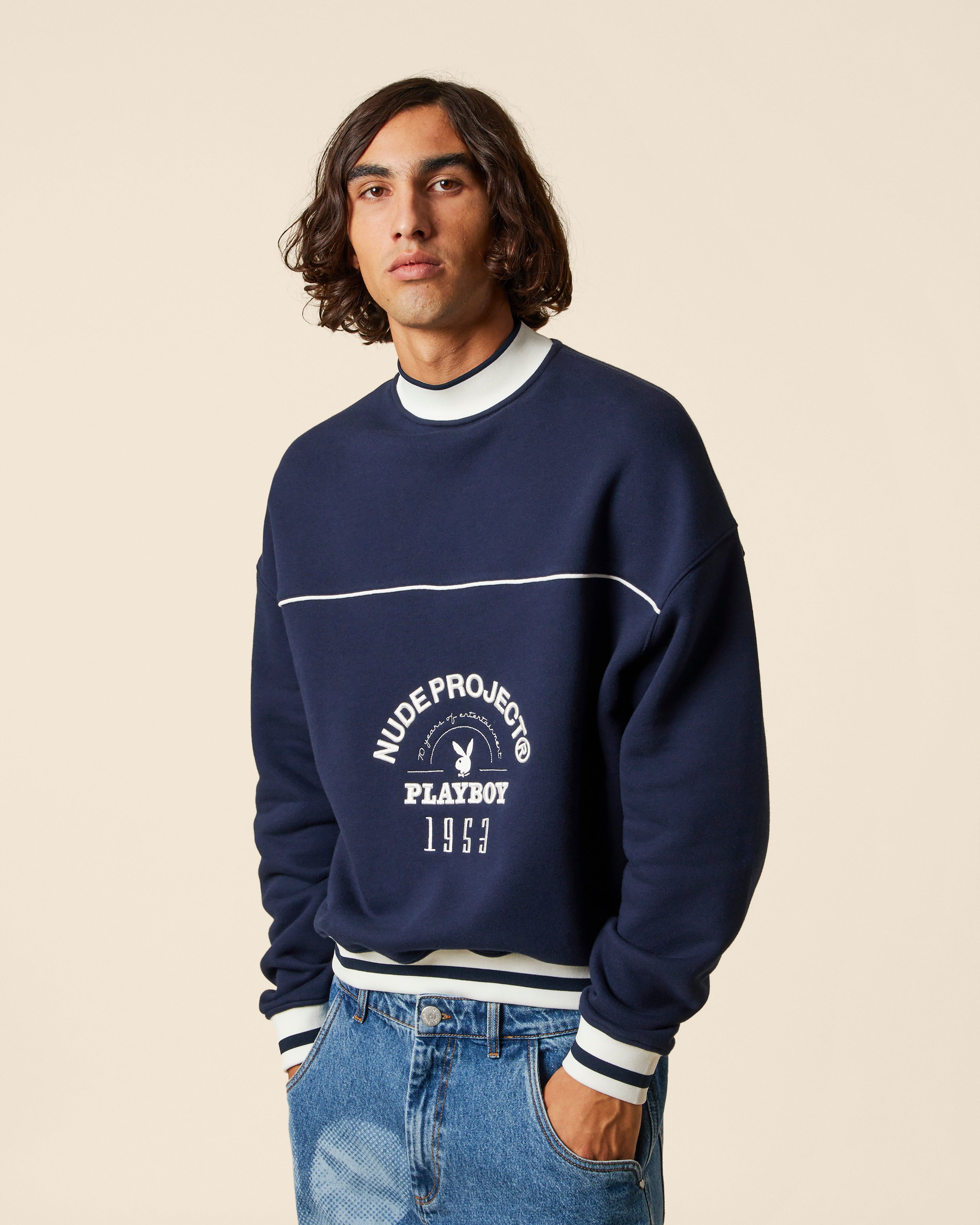 DIANNA CREWNECK NAVY sold by Nude Project product image thumbnail 2