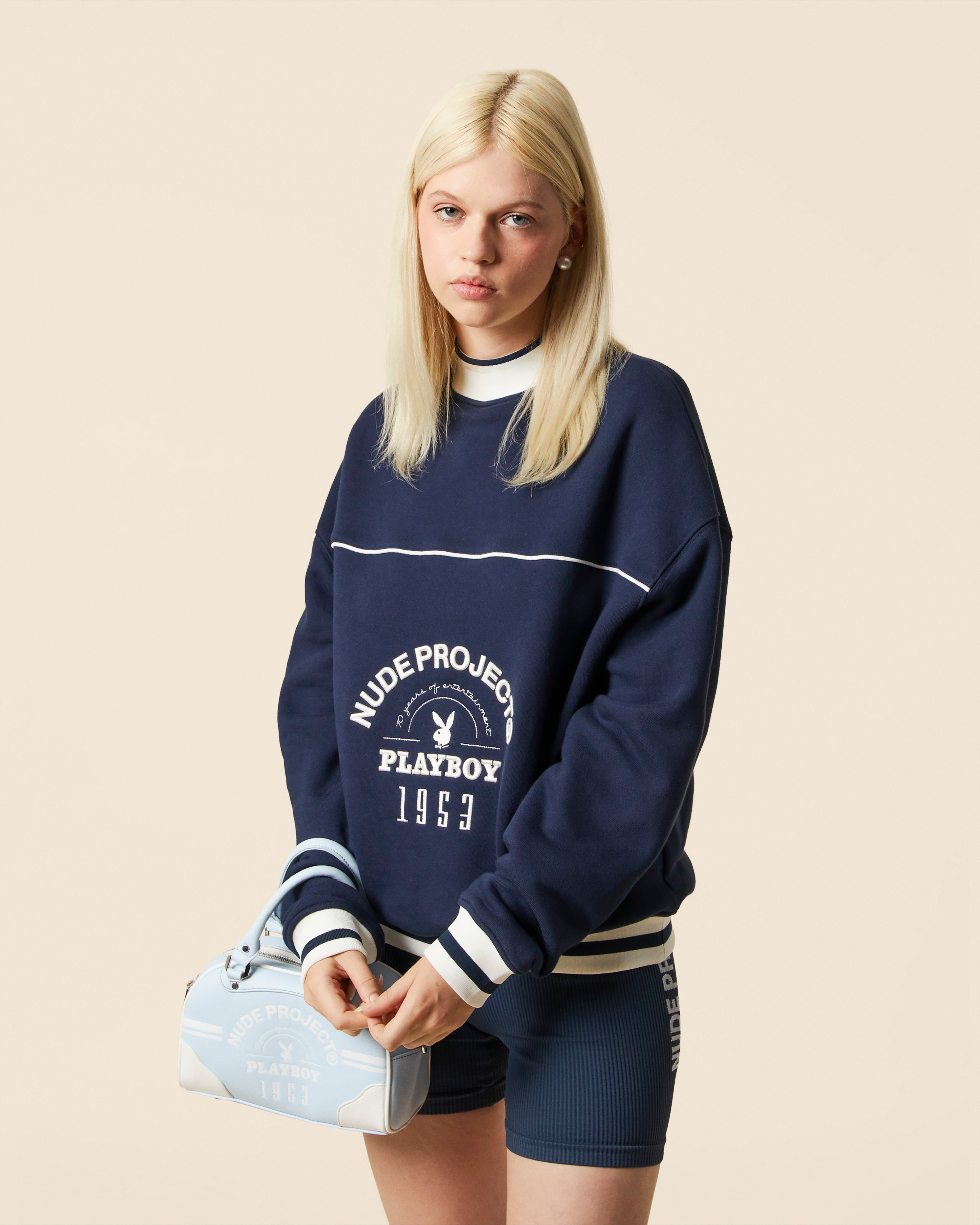 DIANNA CREWNECK NAVY sold by Nude Project product image thumbnail 4