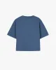 BOXY CROPPED TEE BLUE sold by Nude Project