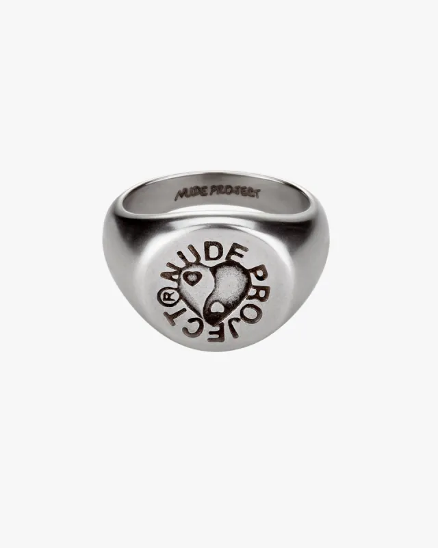 YIN YANG RING SILVER sold by Nude Project