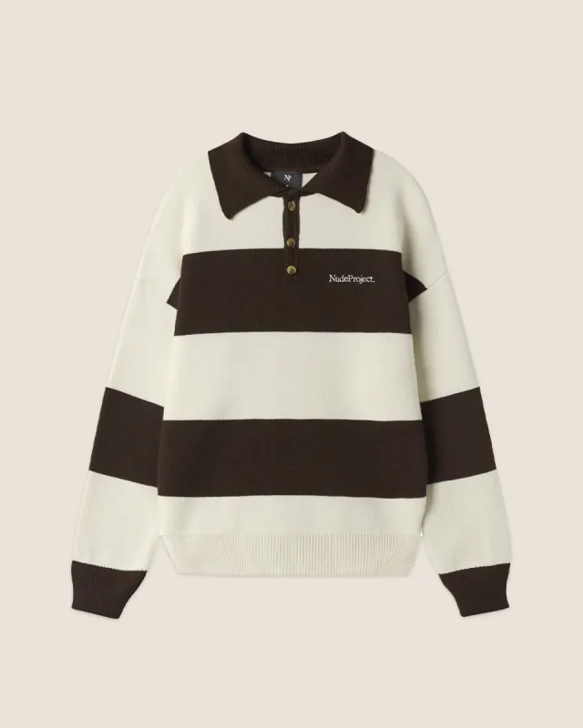 STRIPED POLO KNIT sold by Nude Project