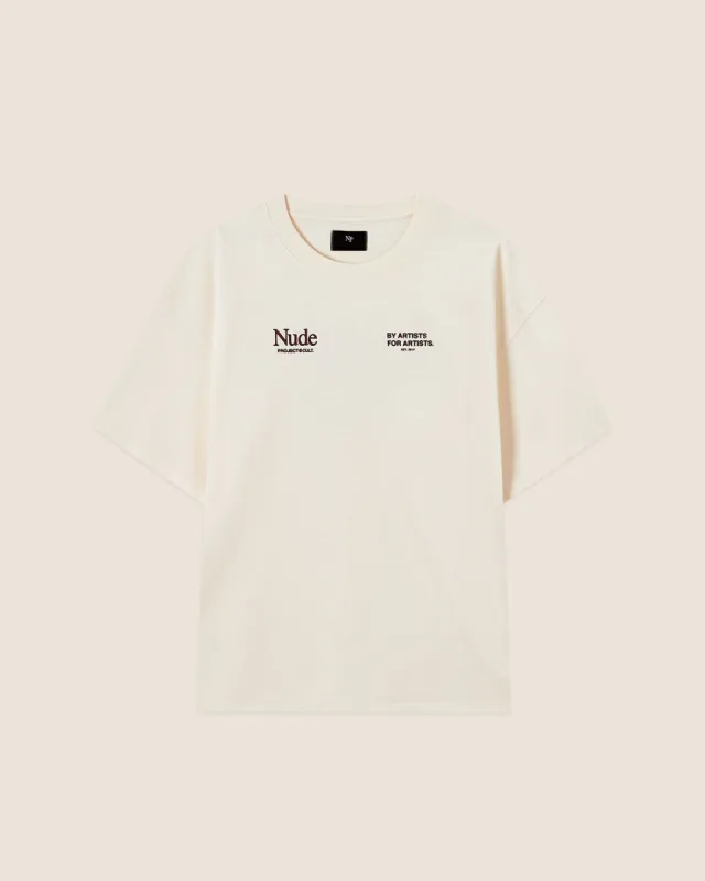 CULT TEE OFF-WHITE sold by Nude Project