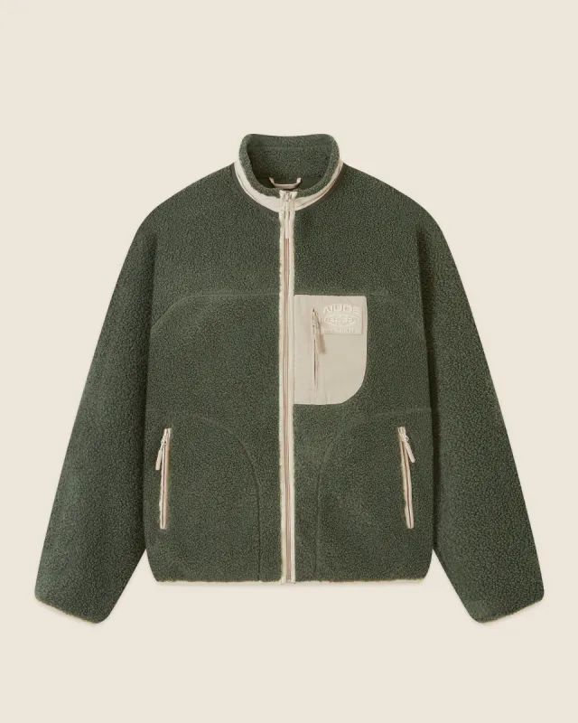 TEDDY SHERPA FOREST GREEN sold by Nude Project