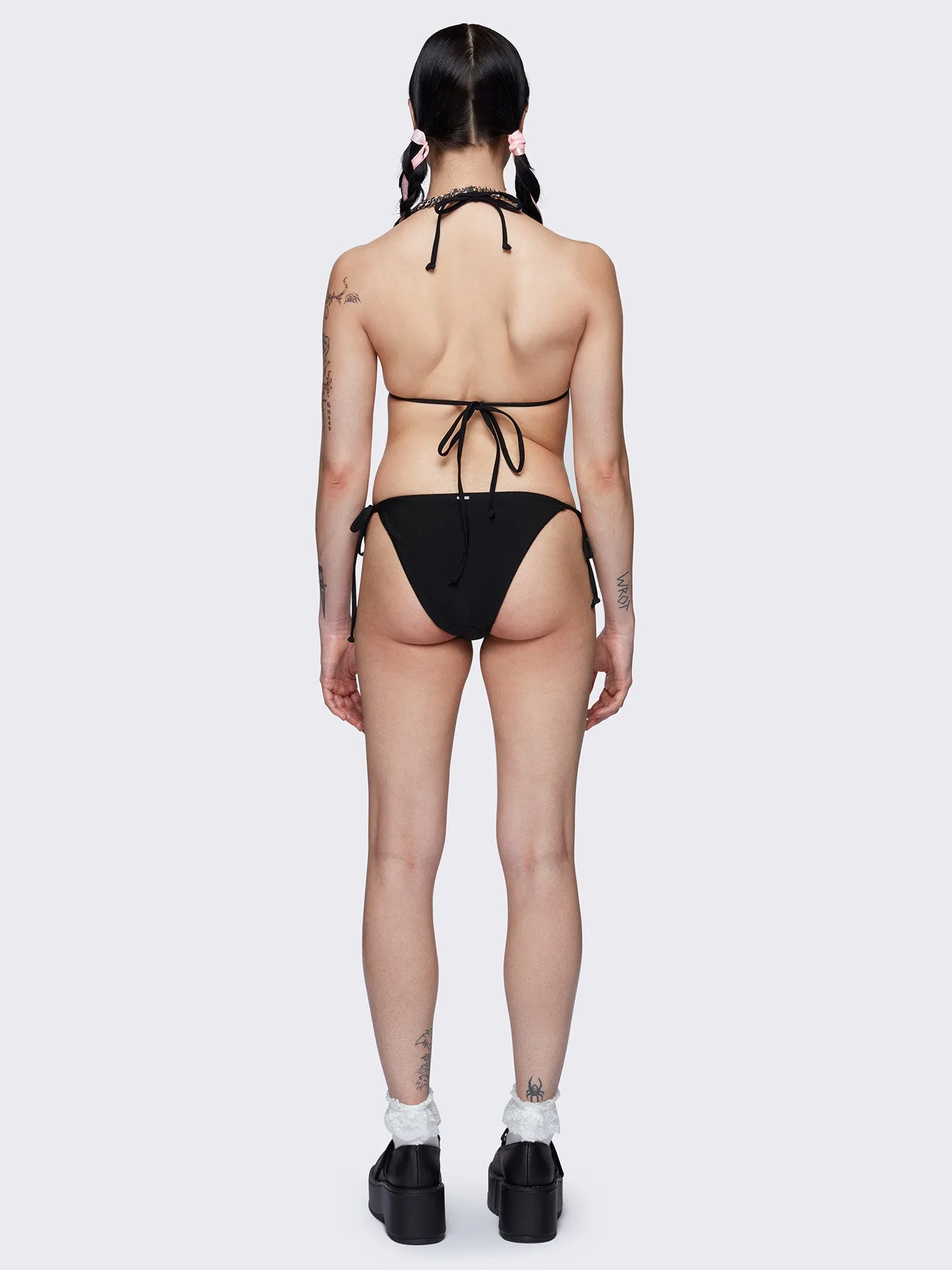 Pami Bows Tie Side Bikini Bottoms sold by Minga London product image thumbnail 4