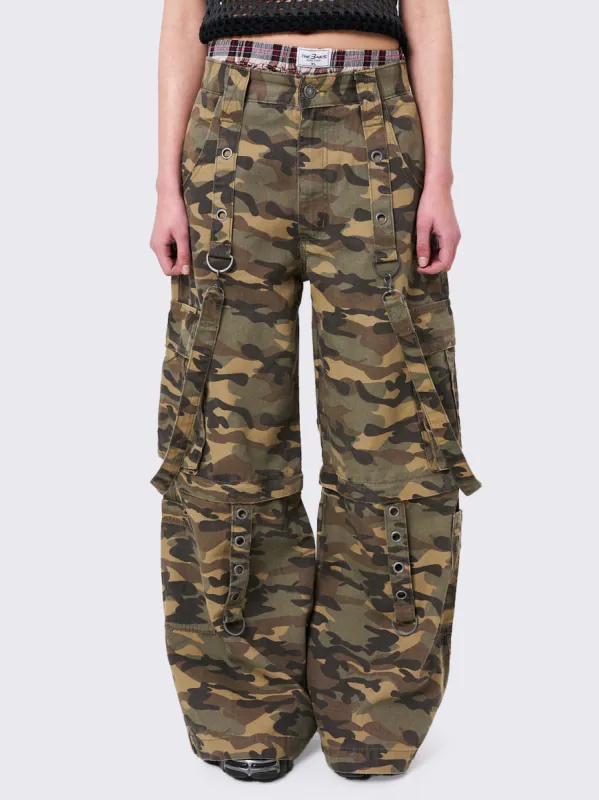BONDAGE PANT CAMO | Parallel