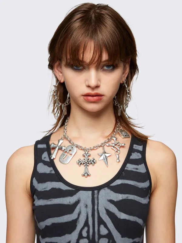 国内未入荷 Minga London - NEXUS O-RING CHOKER Nexus O-Ring Choker | Parallel