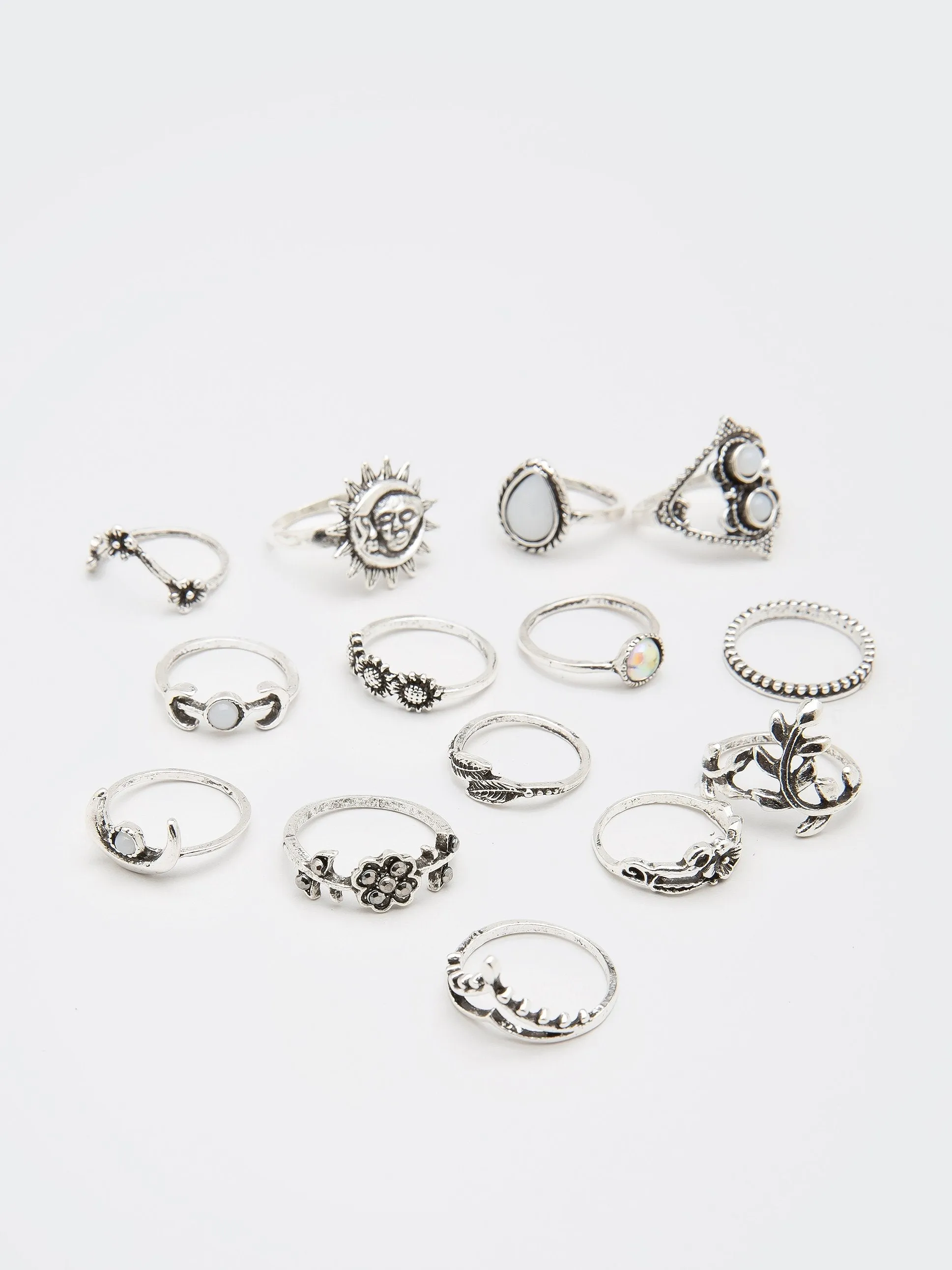 国内で当店のみ Minga London リング6つセット GALAXA RING SET Grunge & Y2K Rings - Accessories Collection | Minga London