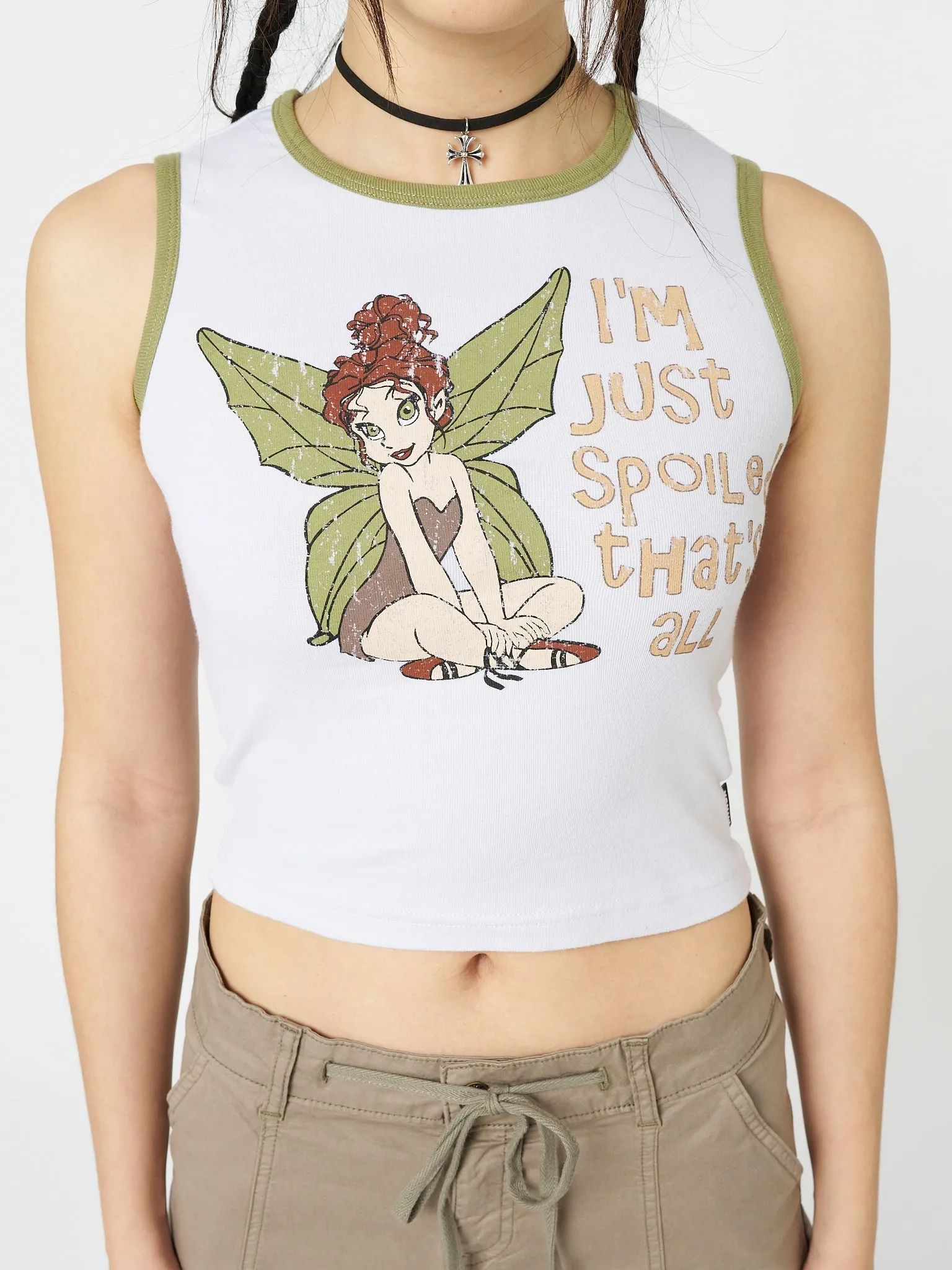 Ember Fairy Graphic Vest Top sold by Minga London product image thumbnail 2
