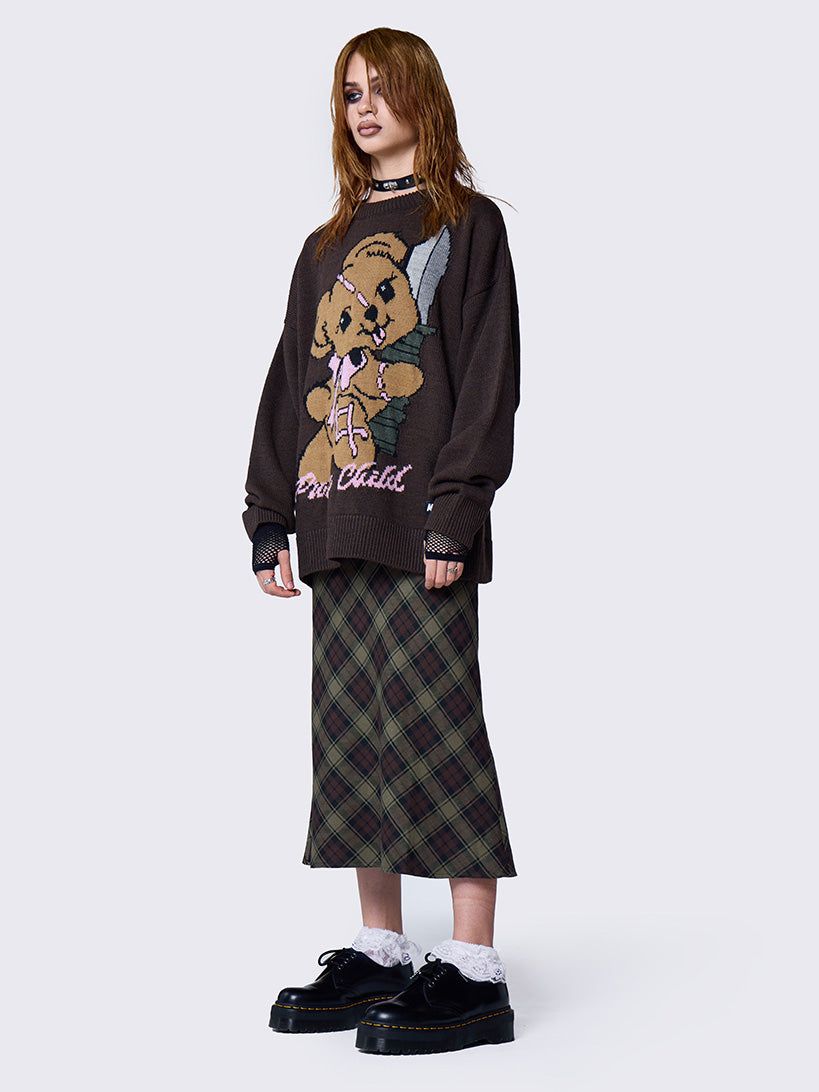 Problem Child Graphic Knit Sweater sold by Minga London product image thumbnail 5