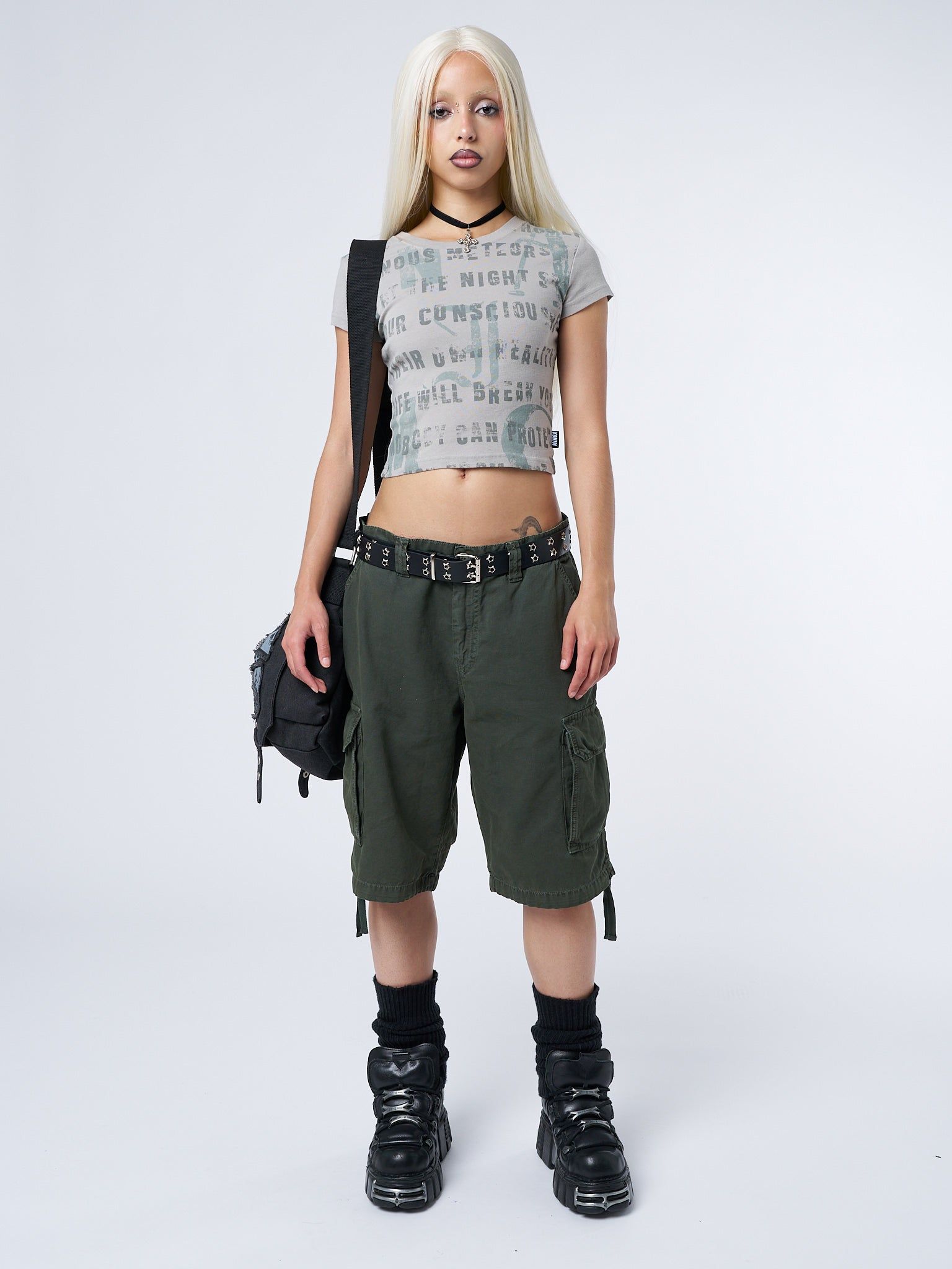 Off Dutty Graphic Baby Tee sold by Minga London product image thumbnail 2