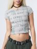 Off Dutty Graphic Baby Tee sold by Minga London