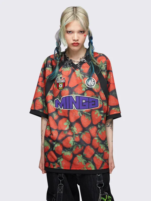 Badass Club Football Jersey T-Shirt sold by Minga London
