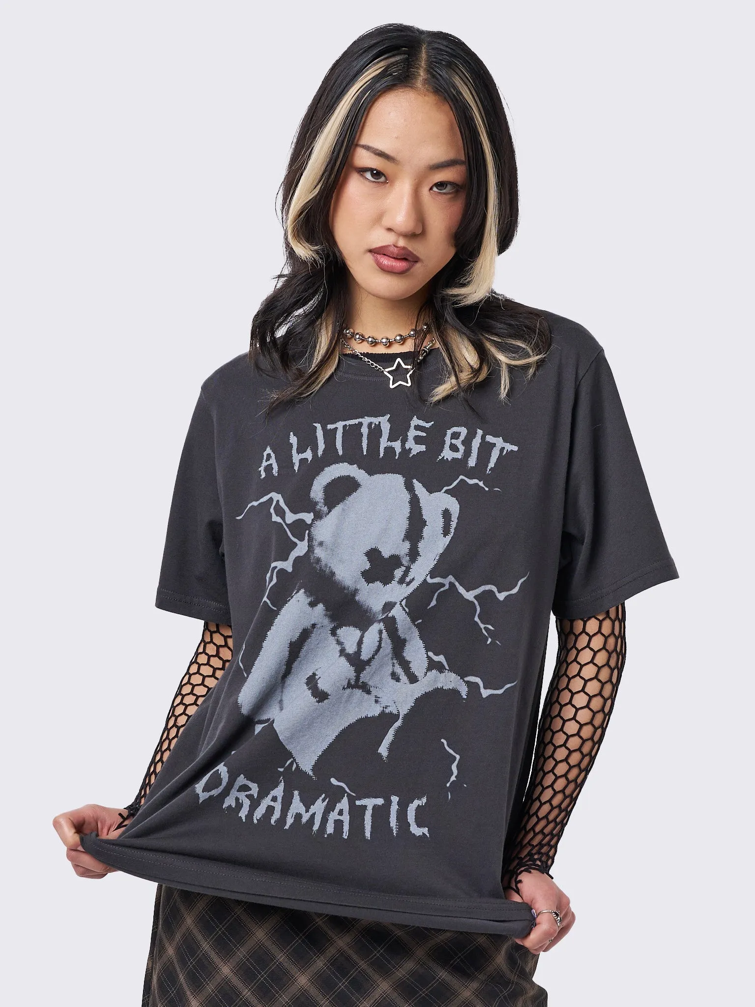 Dramatic Teddy T-shirt sold by Minga London product image thumbnail 5