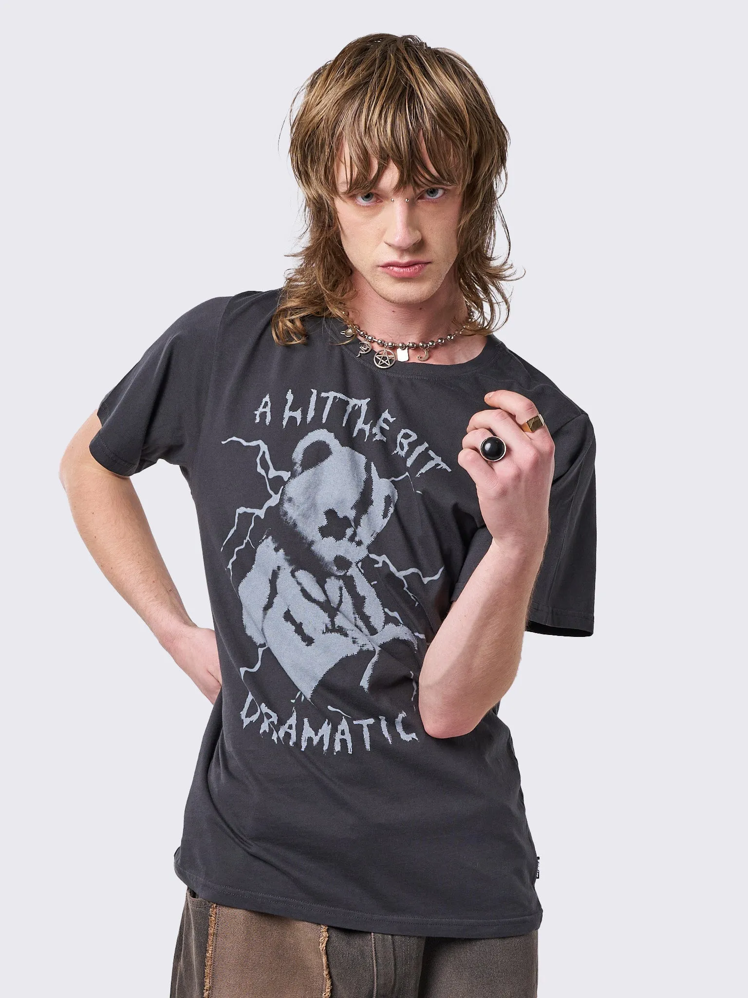 Dramatic Teddy T-shirt sold by Minga London product image thumbnail 4