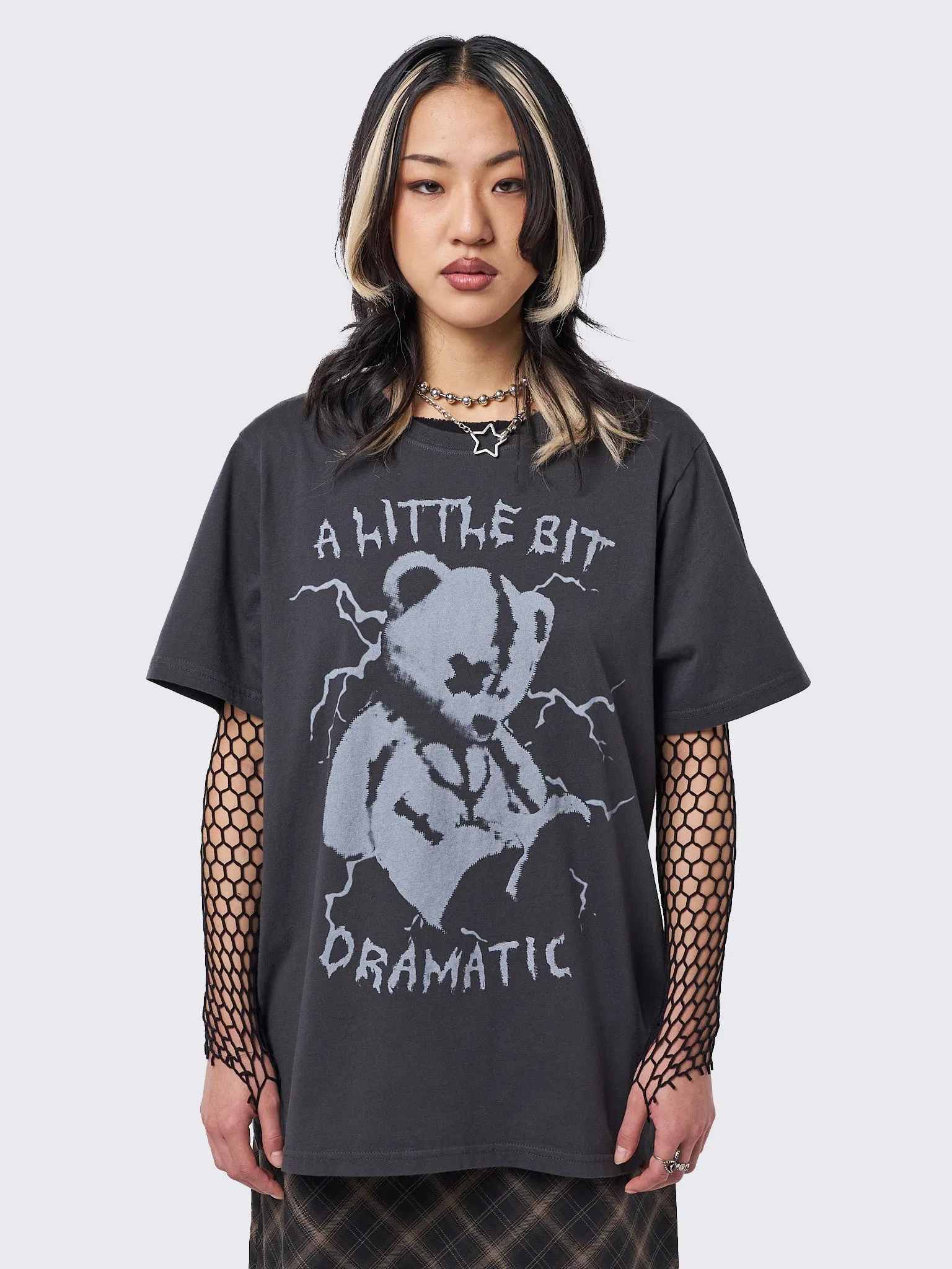 Dramatic Teddy T-shirt sold by Minga London