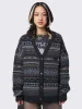 Ripley Jacquard Knit Cardigan sold by Minga London