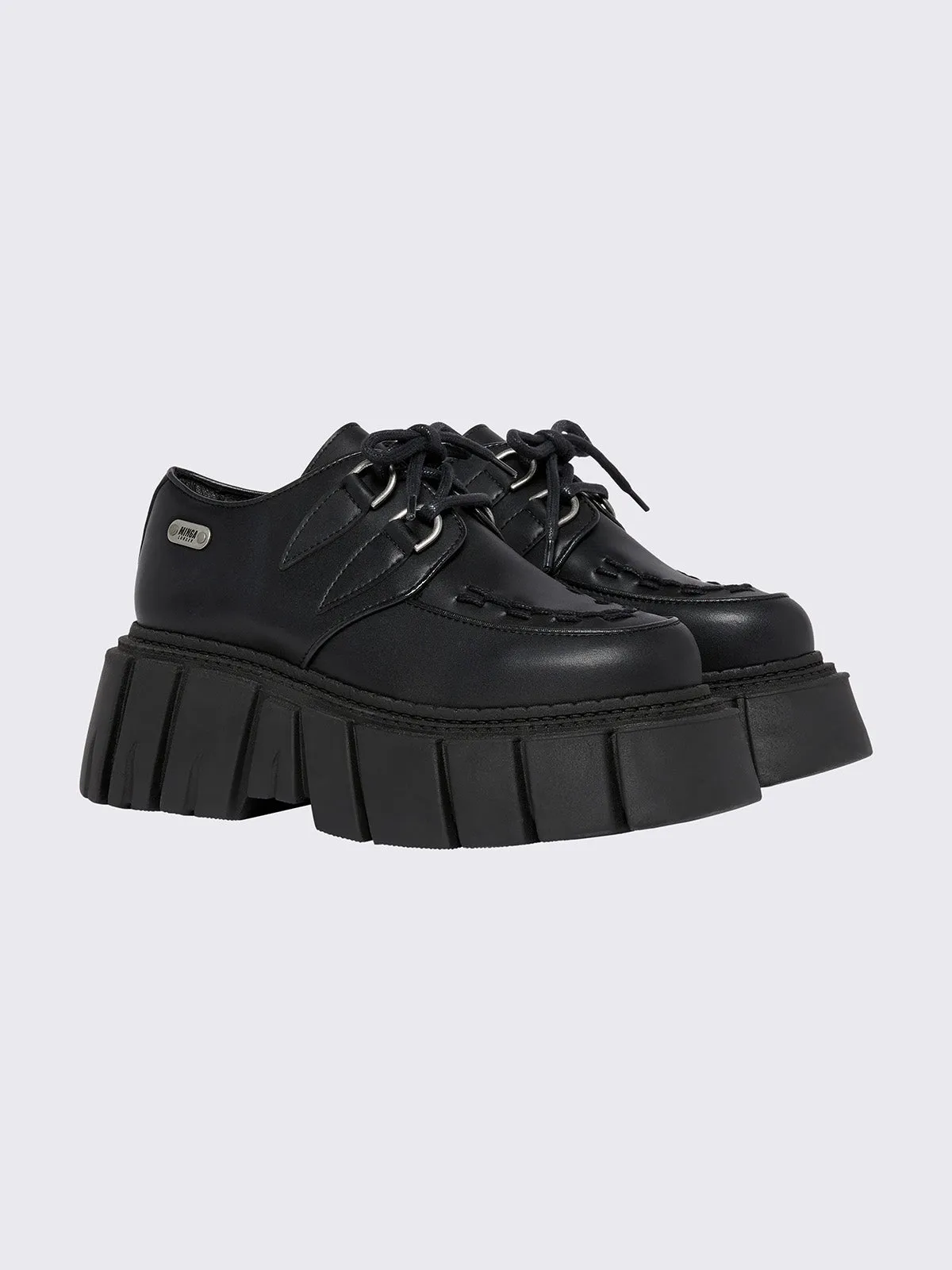 Gig Black Creeper Shoes sold by Minga London product image thumbnail 5