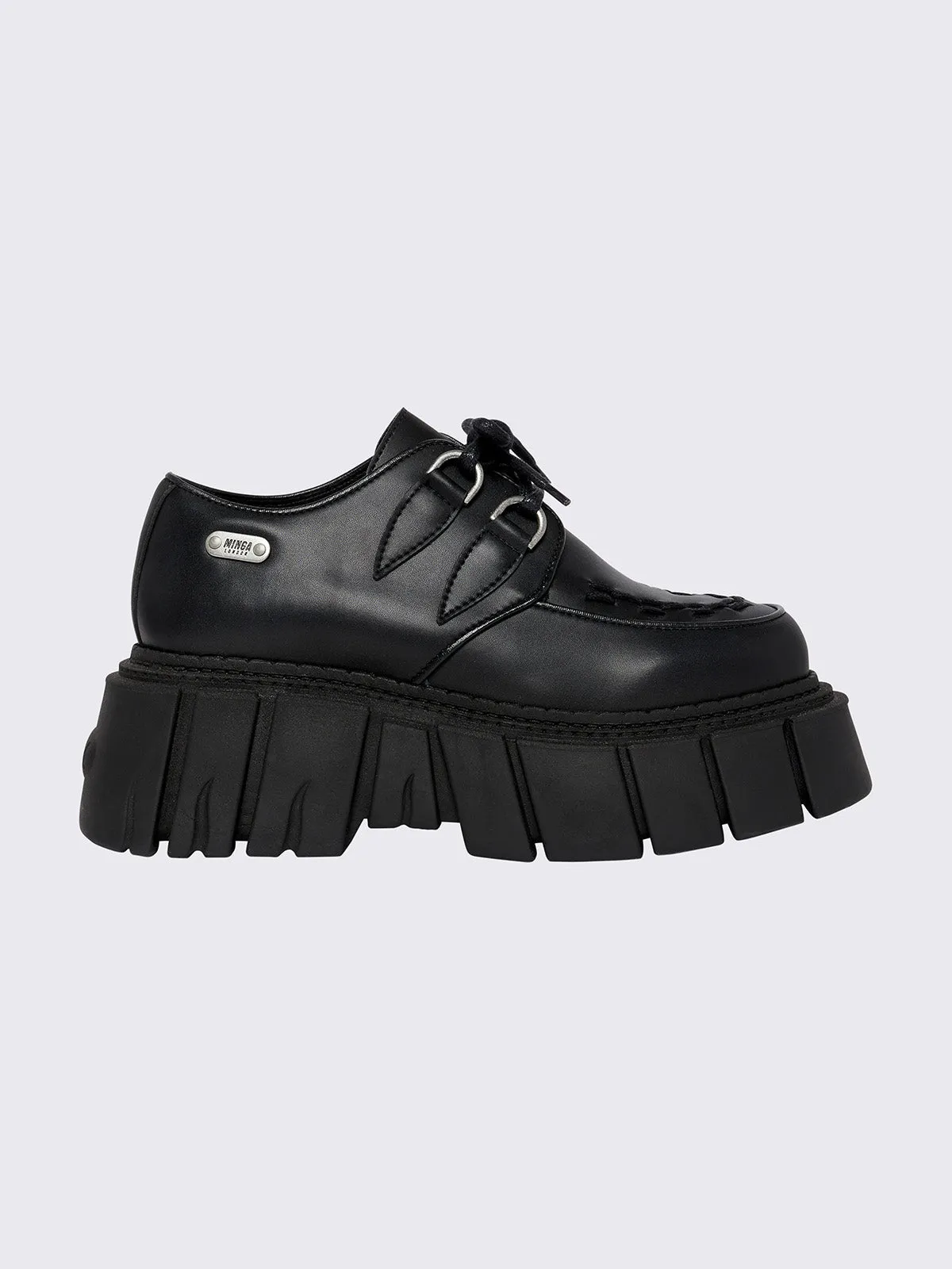 Gig Black Creeper Shoes sold by Minga London