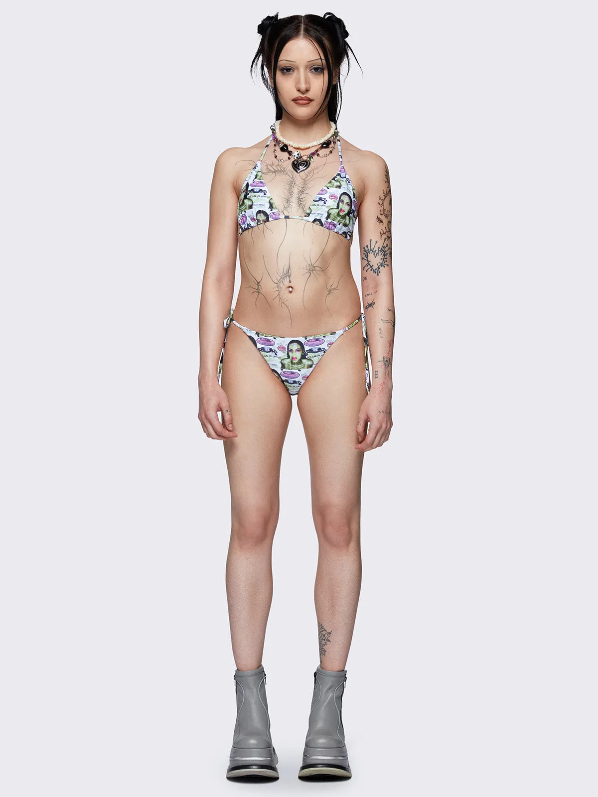 Minga x Pepela NYC Triangle Bikini Top sold by Minga London product image thumbnail 3