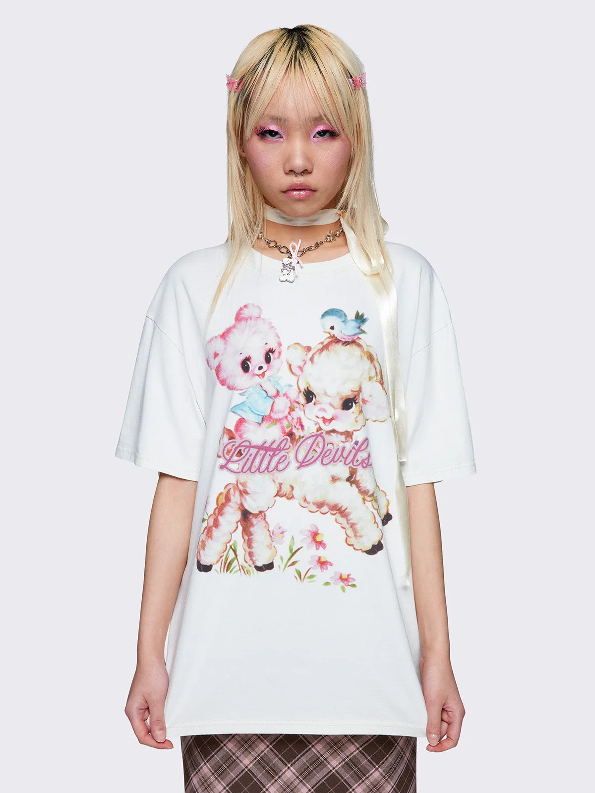 Little Devils Graphic T-shirt sold by Minga London