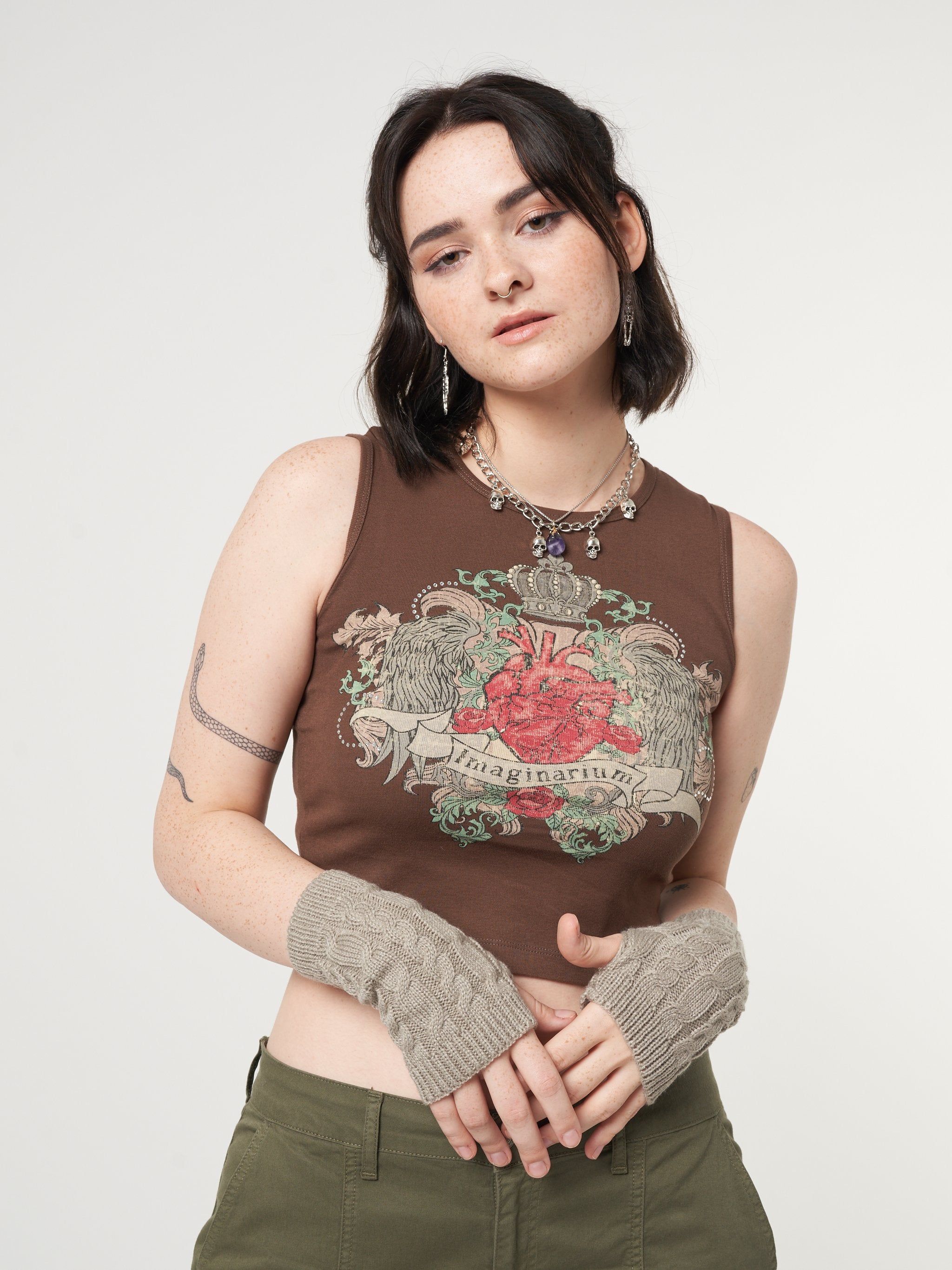 Imaginarium Diamante Vest Top sold by Minga London product image thumbnail 5