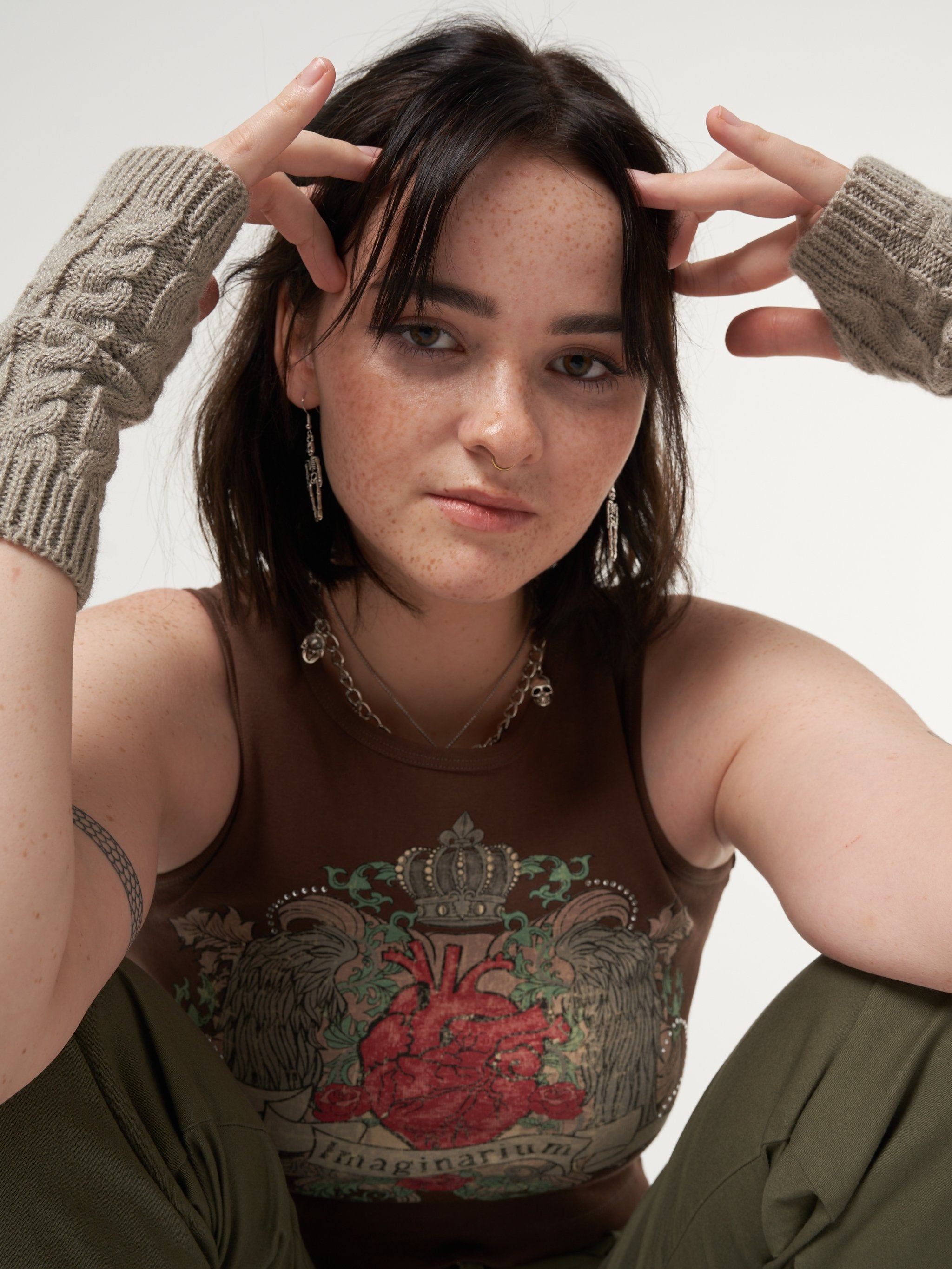 Imaginarium Diamante Vest Top sold by Minga London product image thumbnail 3