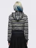 Deba Striped Zip Up Hoodie sold by Minga London