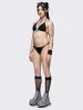 Darcy Metal Triangle Bikini Top sold by Minga London