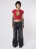 Teddy Red Baby Tee sold by Minga London