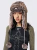 Masha Fluffy Trapper Hat sold by Minga London