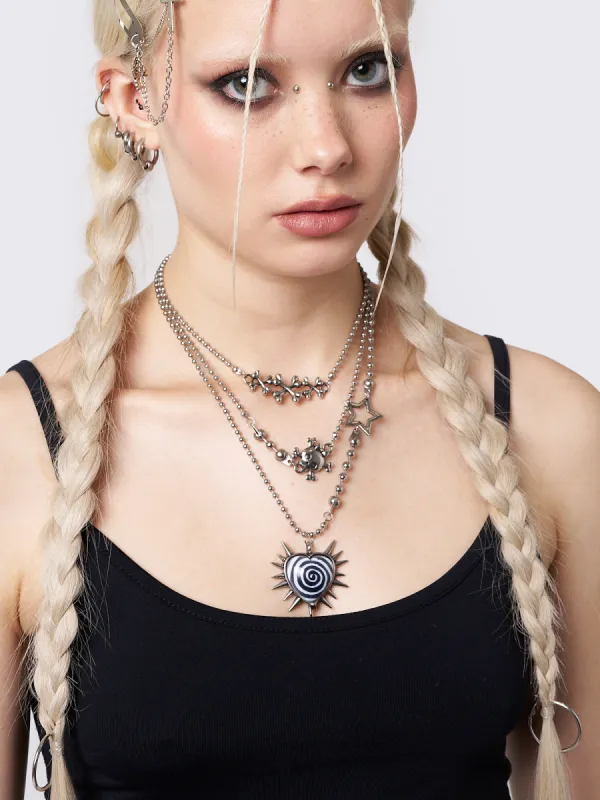 Never Lost Three Piece Necklace Set | Parallel