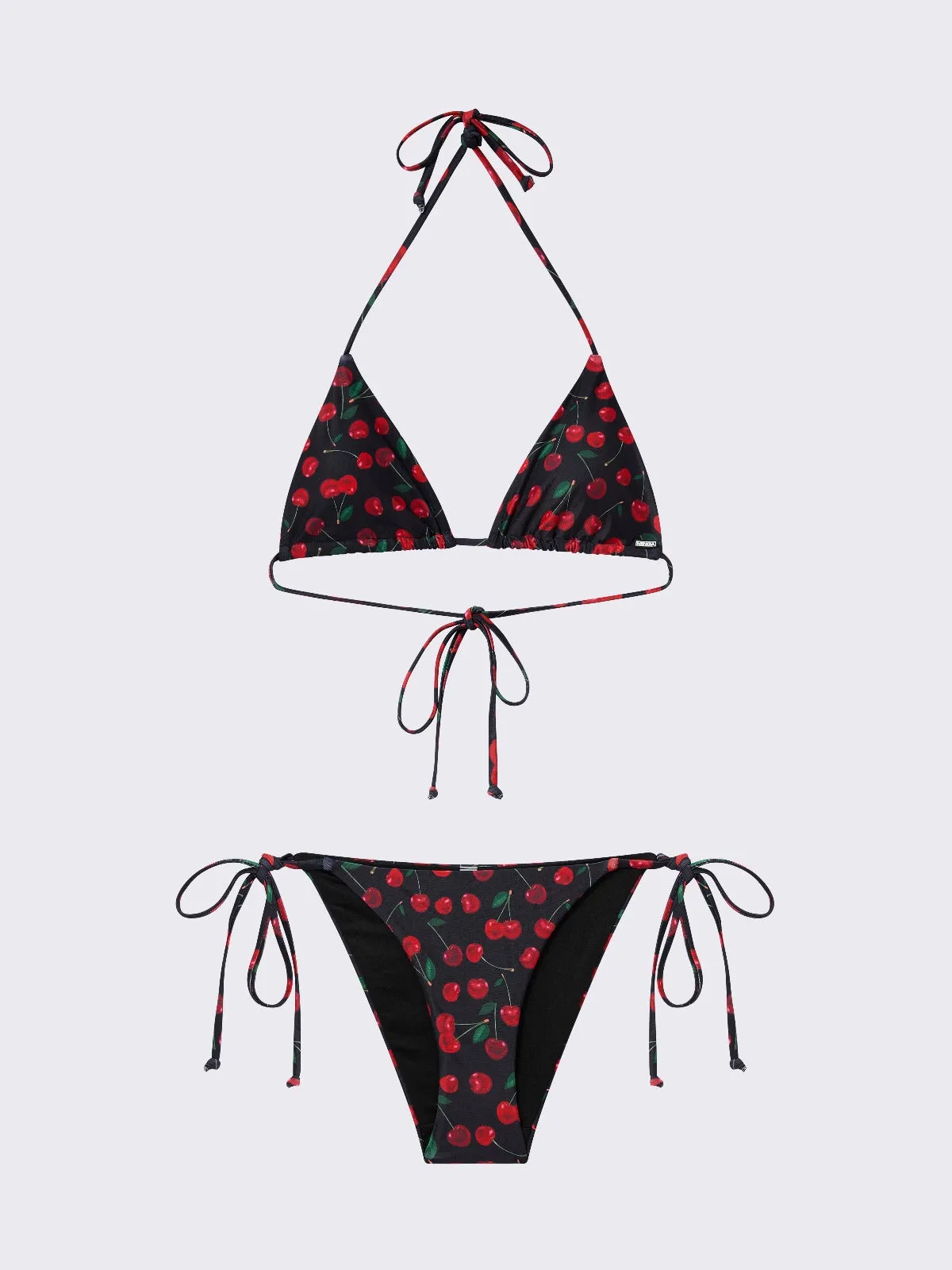 Cherry Bomb Triangle Bikini Top sold by Minga London