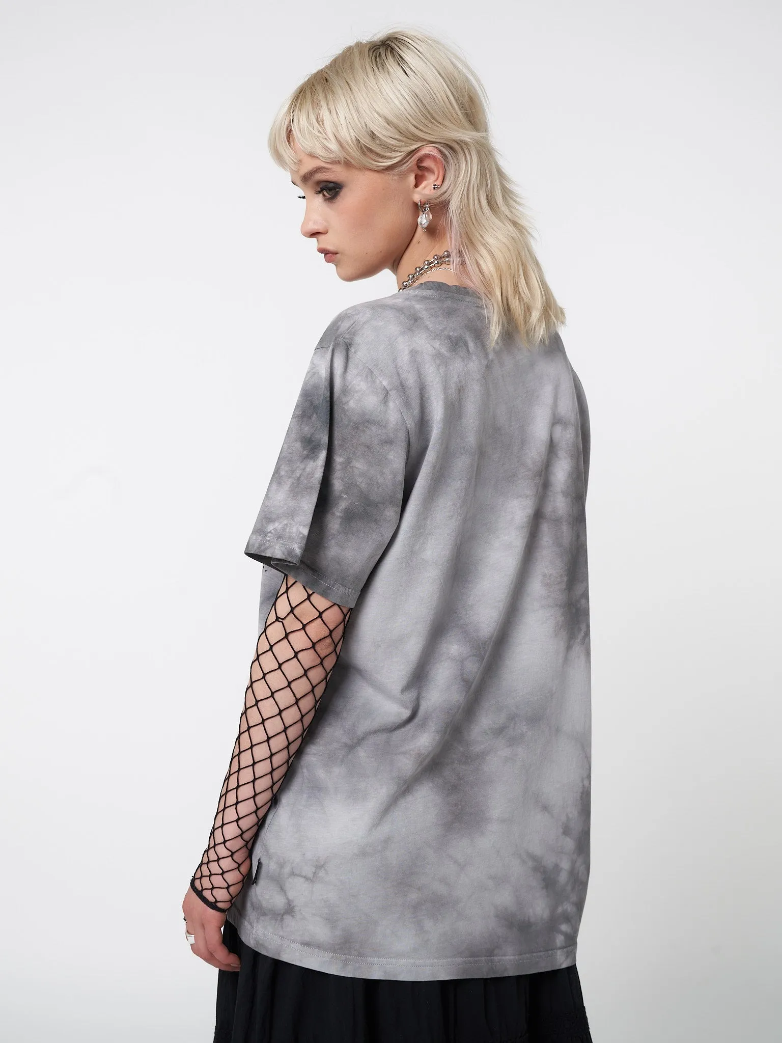 Fortune Wings Grey Tie Dye T-Shirt sold by Minga London product image thumbnail 5
