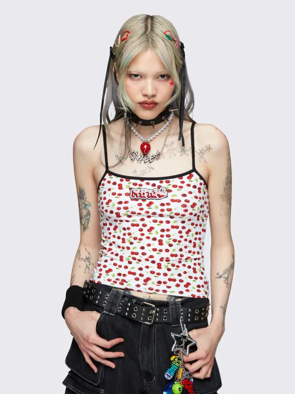 Cherry Fields Cami Top sold by Minga London