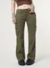Eve Green Y2k Cargo Pants sold by Minga London