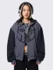 Minga Star Black Grey Zip Up Hoodie sold by Minga London