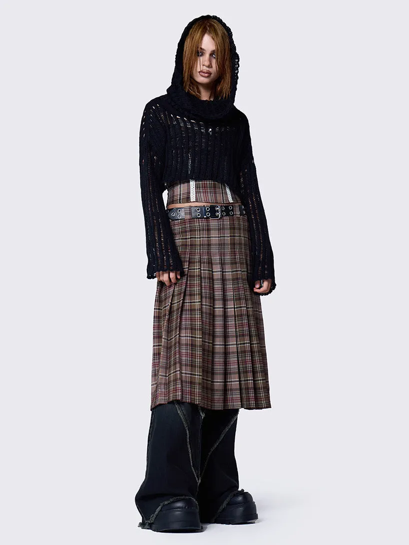 Dexie Hooded Crop Jumper sold by Minga London product image thumbnail 2