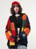 Rainbow Patchwork Cardigan sold by Minga London