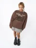 Spread Your Wings Brown Sweatshirt sold by Minga London