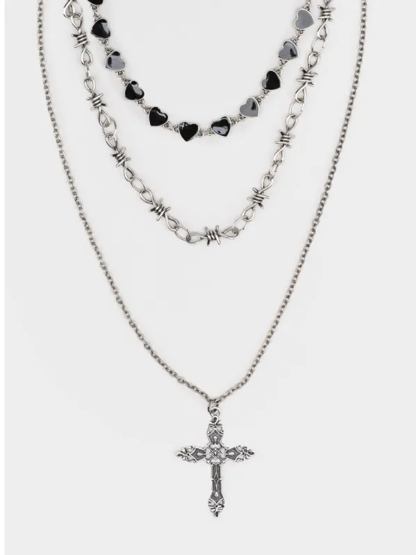 Never Lost Three Piece Necklace Set | Parallel