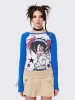 Digital Dreamer Raglan Long Sleeve Top sold by Minga London