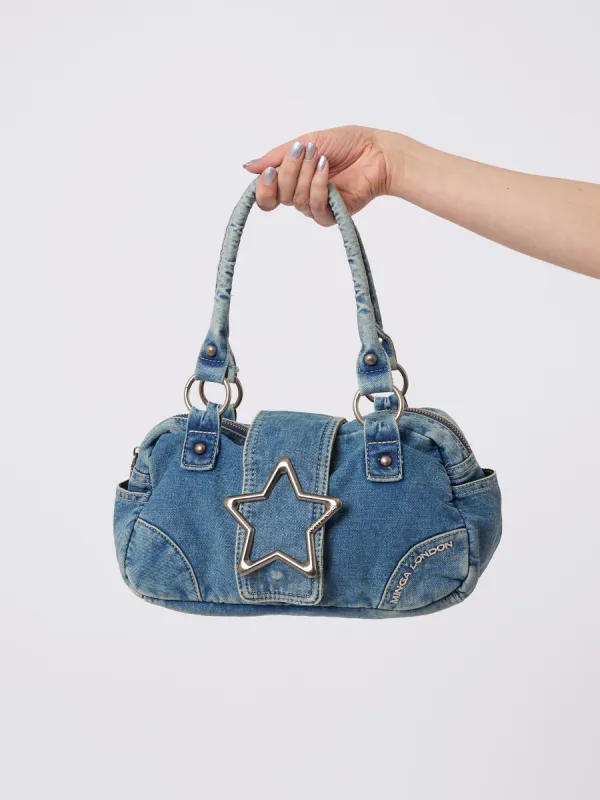 Star Girl Denim Y2k Handbag sold by Minga London
