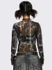 Spectrum Mesh Top sold by Minga London