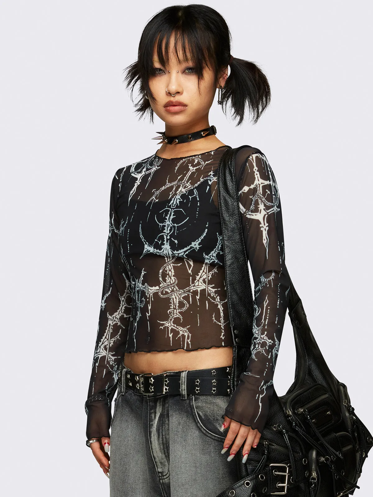Spectrum Mesh Top sold by Minga London product image thumbnail 3