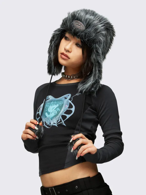 帽子 minga london ORION FURRY TRAPPER HAT Orion Furry Trapper Hat | Parallel
