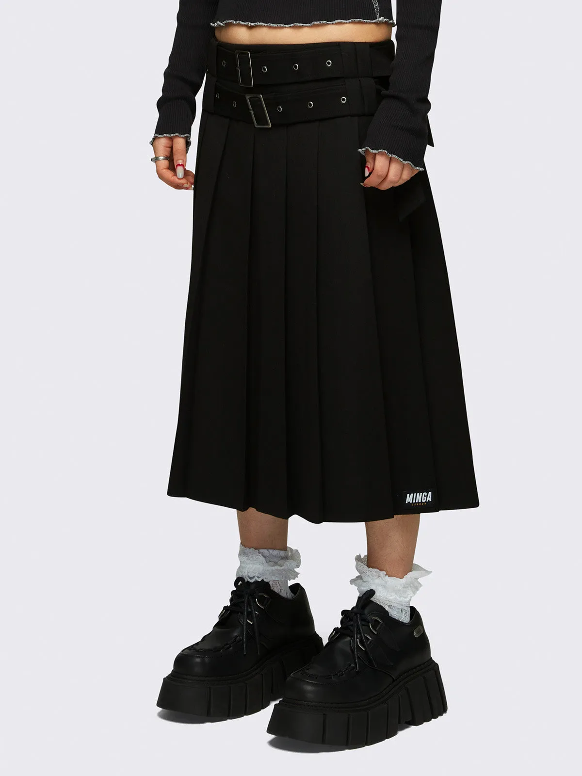 Thalia Midi Skirt sold by Minga London product image thumbnail 3