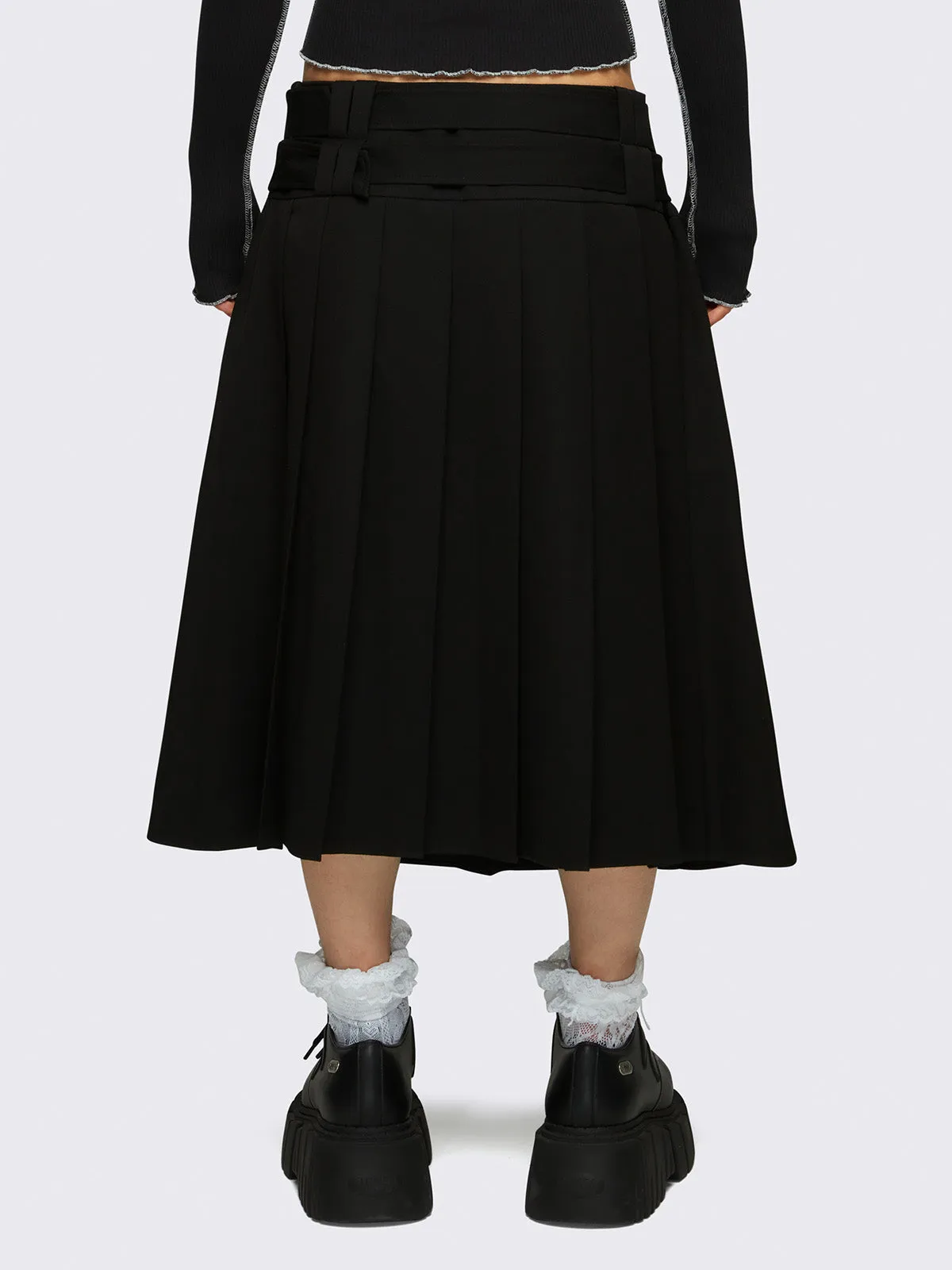 Thalia Midi Skirt sold by Minga London product image thumbnail 4